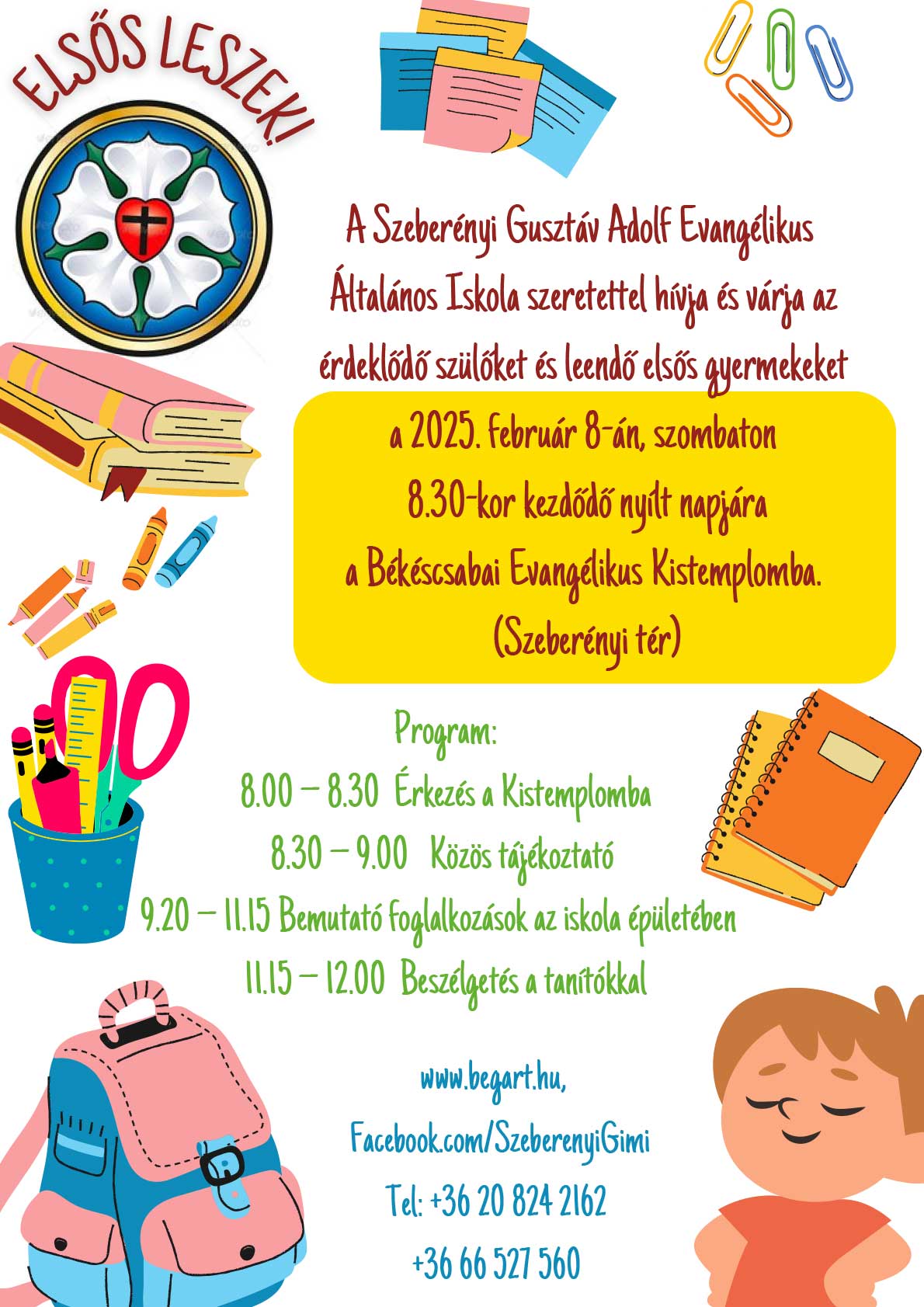 altalanos iskola Nyilt nap 20250208