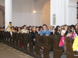 2009/2010 tanév utolsó áhitata