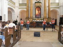 2009/2010 tanév utolsó áhitata