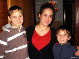 Mikulás ment Békésről Bélfenyérre