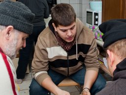 Mikulás ment Békésről Bélfenyérre