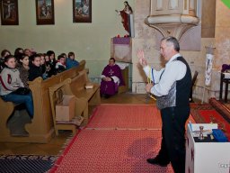 Mikulás ment Békésről Bélfenyérre