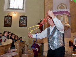 Mikulás ment Békésről Bélfenyérre