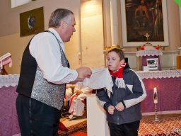 Mikulás ment Békésről Bélfenyérre