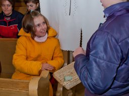 Mikulás ment Békésről Bélfenyérre