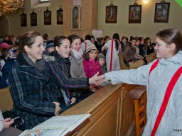 Mikulás ment Békésről Bélfenyérre