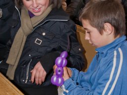 Mikulás ment Békésről Bélfenyérre