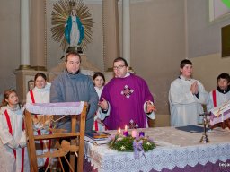 Mikulás ment Békésről Bélfenyérre