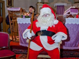 Mikulás ment Békésről Bélfenyérre