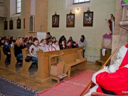 Mikulás ment Békésről Bélfenyérre