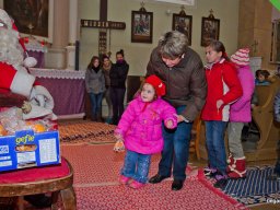 Mikulás ment Békésről Bélfenyérre