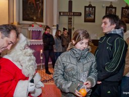 Mikulás ment Békésről Bélfenyérre