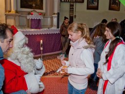 Mikulás ment Békésről Bélfenyérre