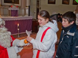 Mikulás ment Békésről Bélfenyérre