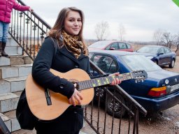 Mikulás ment Békésről Bélfenyérre