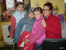 Mikulás ment Békésről Bélfenyérre