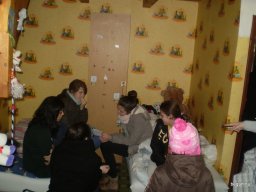 Mikulás ment Békésről Bélfenyérre