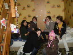 Mikulás ment Békésről Bélfenyérre