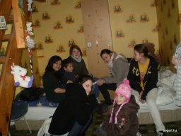 Mikulás ment Békésről Bélfenyérre