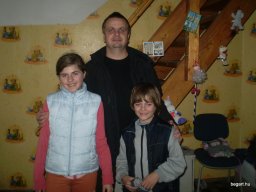 Mikulás ment Békésről Bélfenyérre