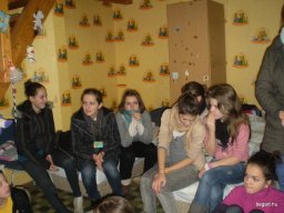 Mikulás ment Békésről Bélfenyérre