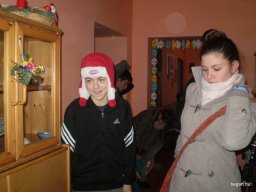 Mikulás ment Békésről Bélfenyérre