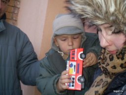 Mikulás ment Békésről Bélfenyérre