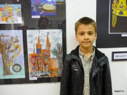 Városi gyermekrajz kiállítás