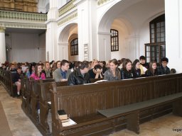 A végzősök utolsó áhitata