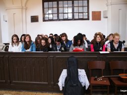 A végzősök utolsó áhitata