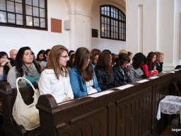 A végzősök utolsó áhitata