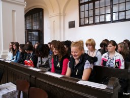 A végzősök utolsó áhitata