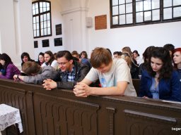 A végzősök utolsó áhitata