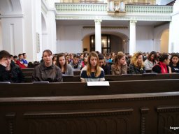 A végzősök utolsó áhitata