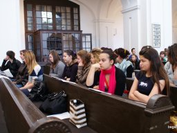 A végzősök utolsó áhitata