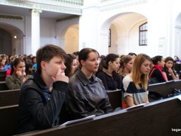 A végzősök utolsó áhitata