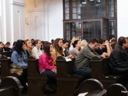 A végzősök utolsó áhitata