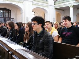 A végzősök utolsó áhitata