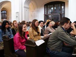 A végzősök utolsó áhitata