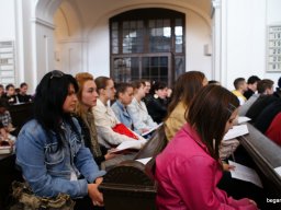 A végzősök utolsó áhitata