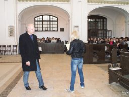 A végzősök utolsó áhitata