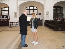 A végzősök utolsó áhitata