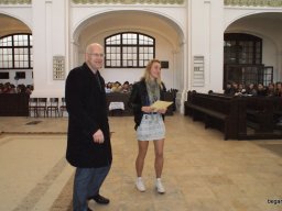 A végzősök utolsó áhitata