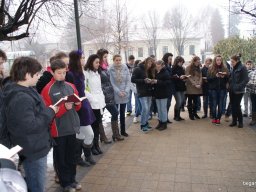 Csaba Gyula emléktábla koszorúzása