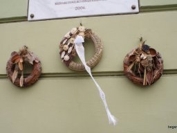 Csaba Gyula emléktábla koszorúzása