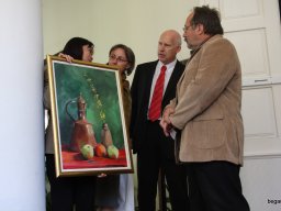 Kiállítás a thai gyerekek munkáiból a Munkácsy Emlékházban