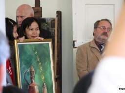 Kiállítás a thai gyerekek munkáiból a Munkácsy Emlékházban