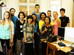 Thai vendégek a szakközépiskolában