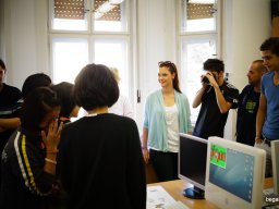 Thai vendégek a szakközépiskolában