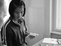 Thai vendégek a szakközépiskolában